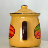 Enamelled sheet metal tea set