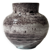 Vase en grès émaillé, Accolay FRANCE 1950