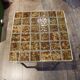 70s table with tiled top