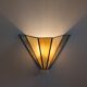 Pair of Art Deco glass paste wall lights