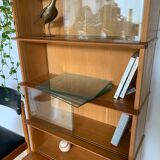 Vintage Oscar oak library