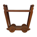 Dutch wooden tea trolley 1930s