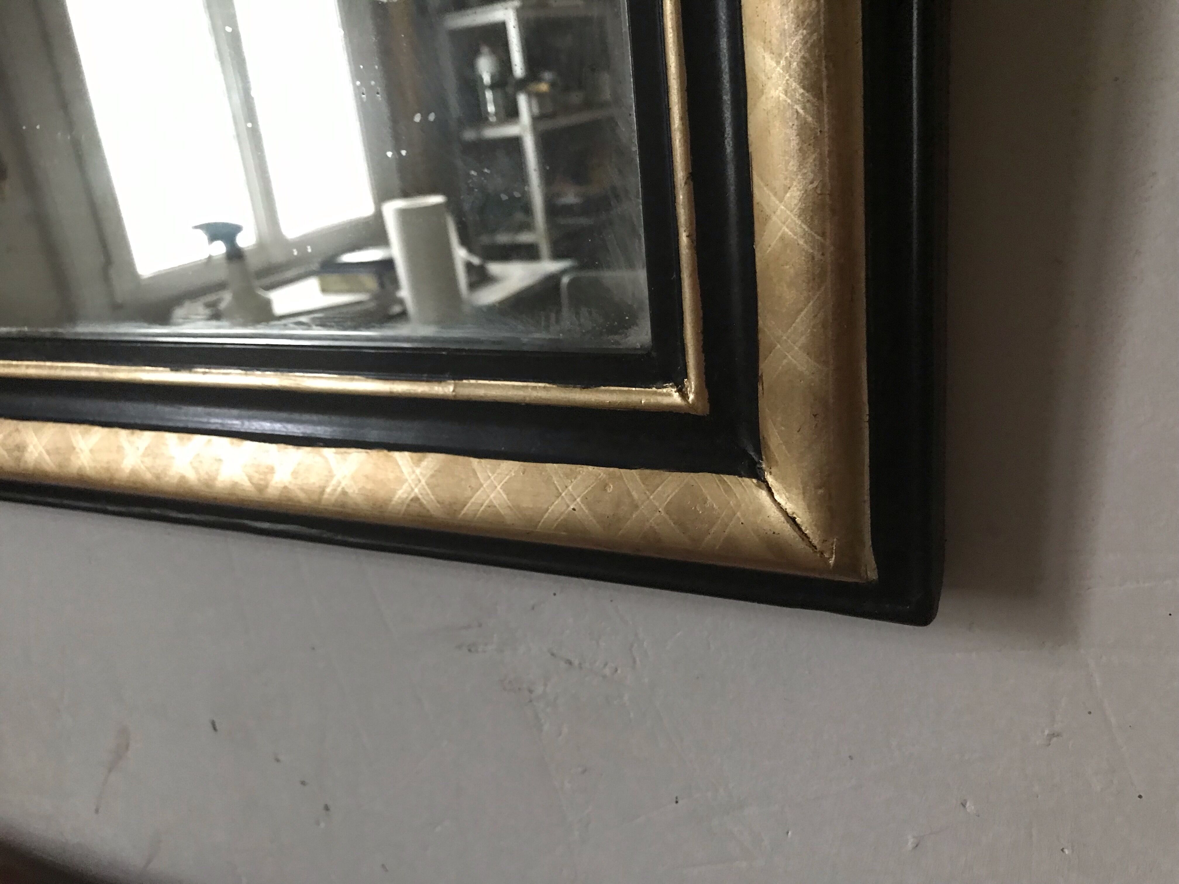 Napoleon III mirror 77 x 57 cm