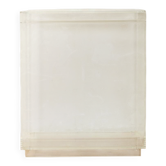 Commode minimaliste des années 1980, en verre acrylique, pièce unique.