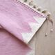 Tapis Kilim Rose - 296 x 109 cm
