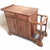 Small Art Deco entryway cabinet, 80 cm wide