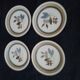 4 plates in Gien sandstone Model Kilifi diam 21 cm