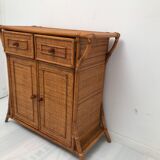 Rattan dresser 1960s