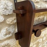 Wall coat rack