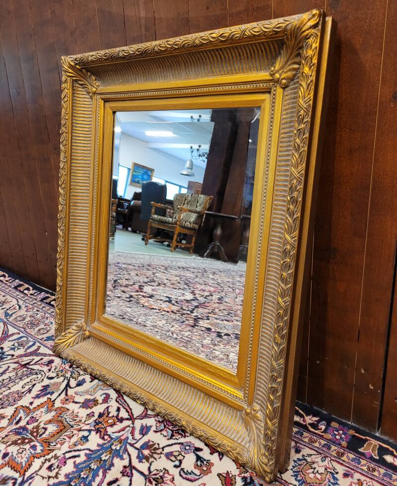Antique Gold French mirror bathroom mirror with heating element