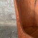 Scandinavian Swedish pine log stump chair "kubbstol" 1970s