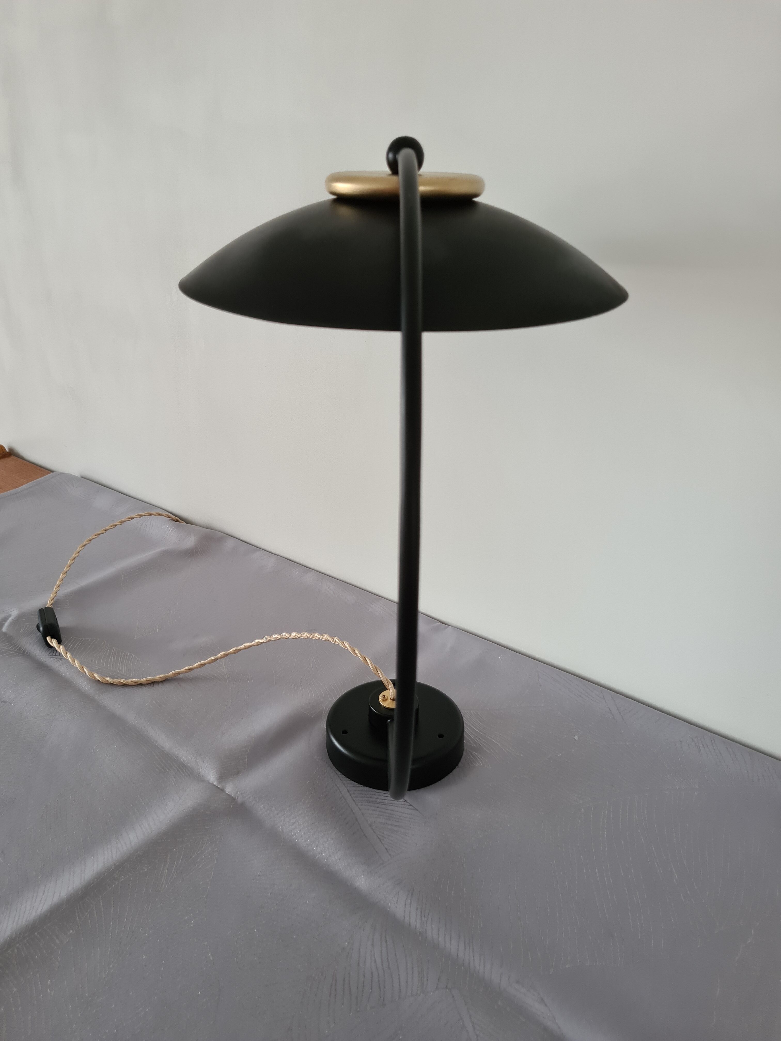 Lampe Aluminor vintage