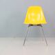 Charles & Ray Eames Set of 4 Yellow "La Fonda" Chairs for Herman Miller, 1960