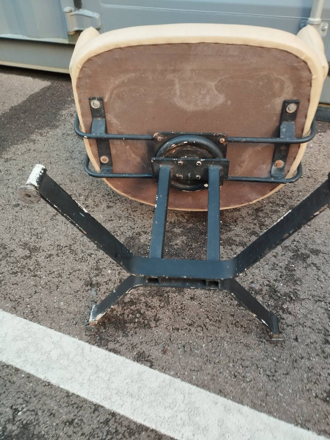 Pair of vintage antique armchairs