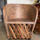 Equipale leather armchair, folk art - Mexico, 1970s