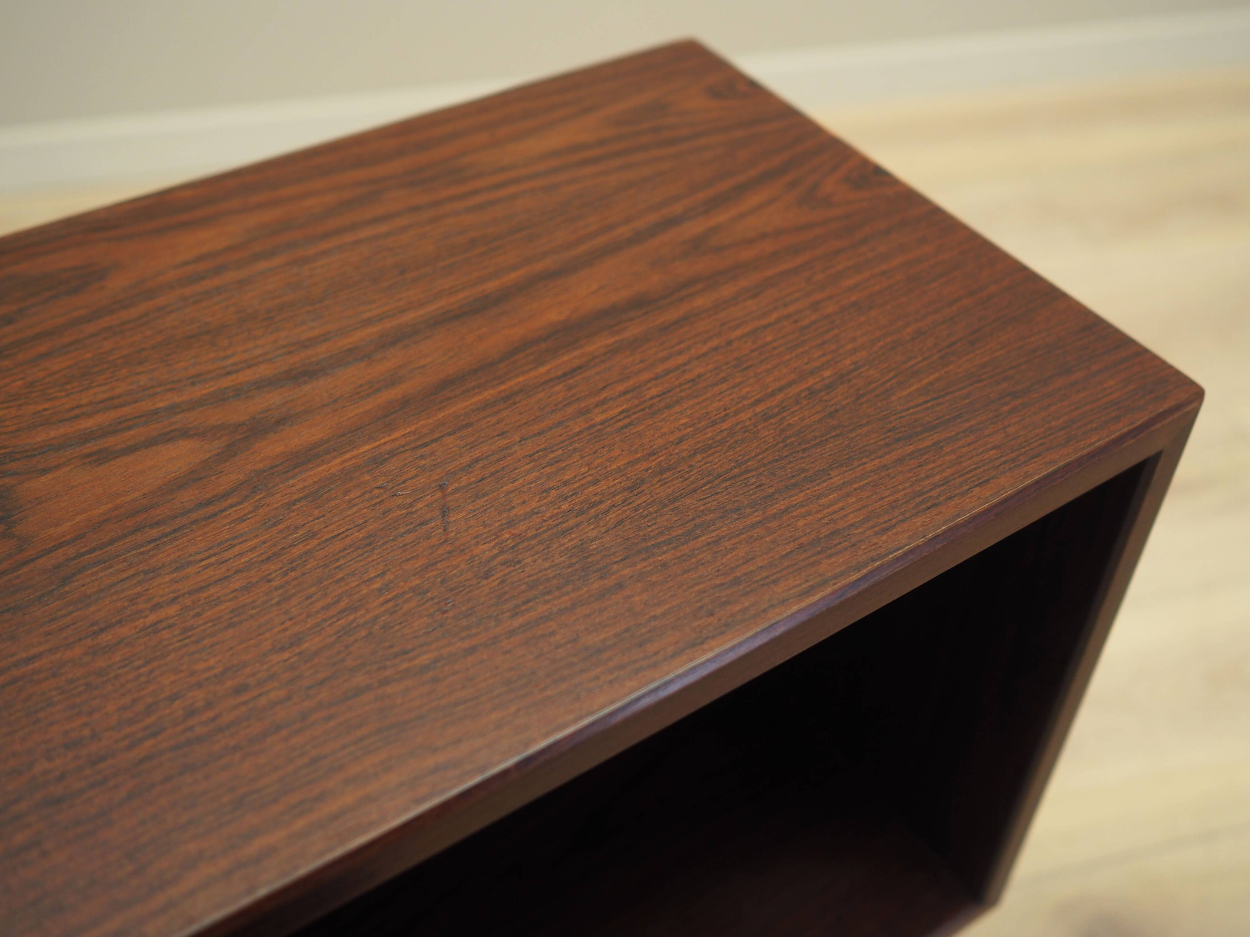 Rosewood bookcase, Danish design, 1970s, production: Hjørnebo