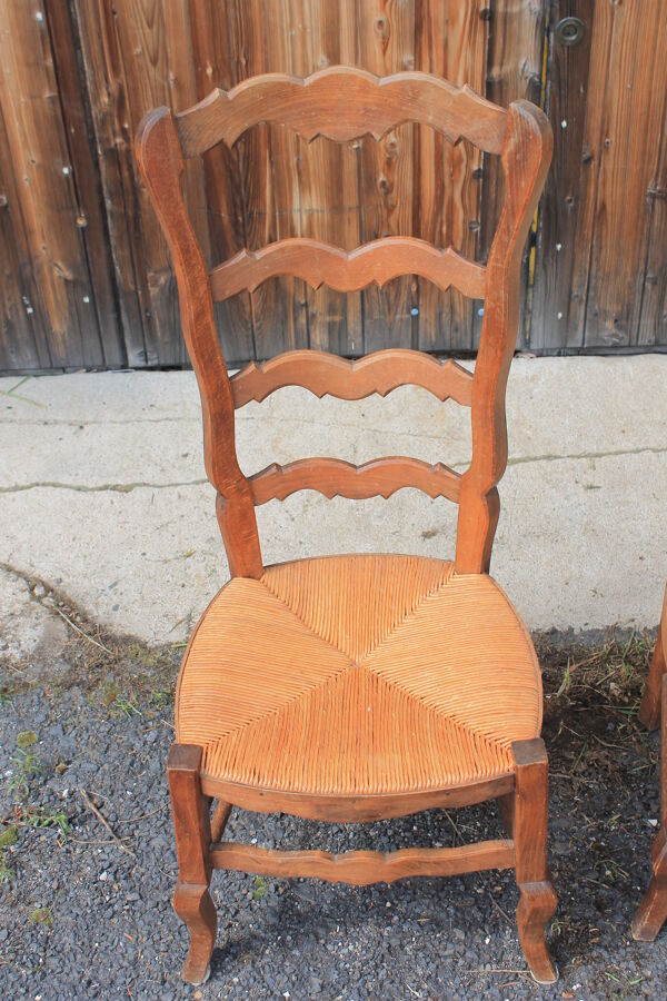 Paire de chaises de nourrice