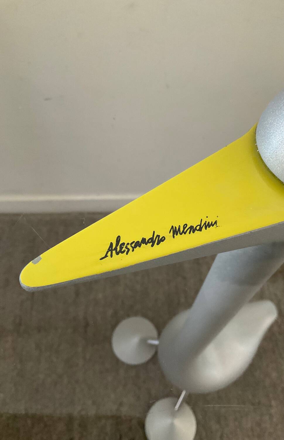 “Sirfo” coffee table by Alessandro Mendini for Zanotta