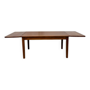 Table de ferme merisier - allonges