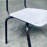 Industrial Dutch Stacking Chairs, 1960s, Set of 10