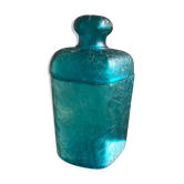 Marcel Franck cotton pot in blue glass 40s