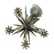 Chandelier, "Wheat Ears" suspension by Masca - circa 1970