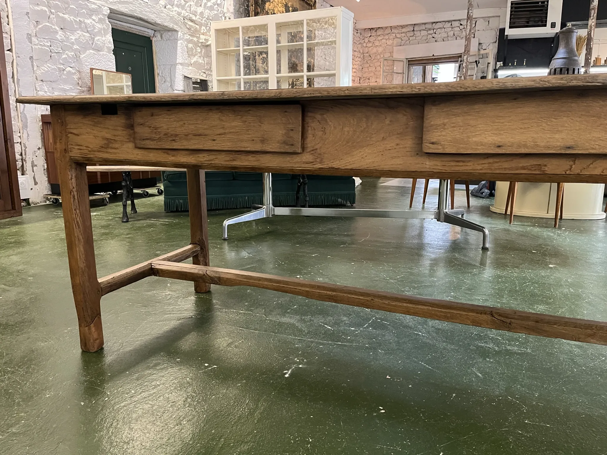 Rustic oak table