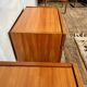 Pair of minimalist vintage bedside tables – 60s look