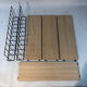 Vintage oak shelf 1960