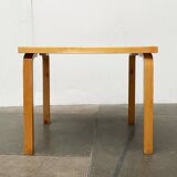 Mid-century red dining table or desk by Alvar Aalto for Artek, 1960s