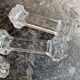 Set de 4 porte-couteaux en verre