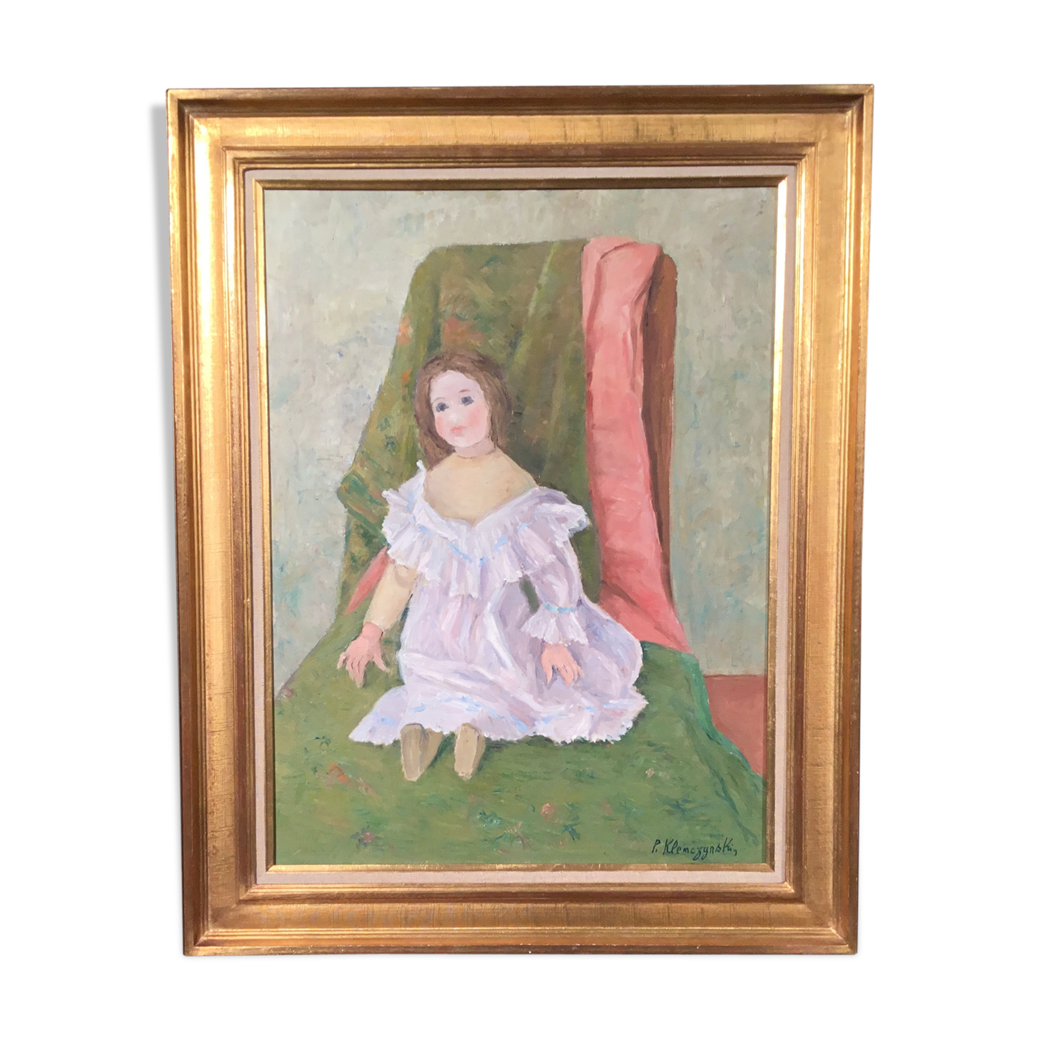 Huile sur toile de Klemcznski