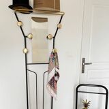 Vintage gold coat rack
