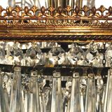 Lustre  cascade Vintage 60s. Hollywood Regency