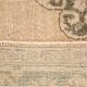 Tapis de couloir vintage géométrique beige et marron 3x13, tapis de couloir long