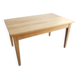 Table de ferme en chêne rénovée