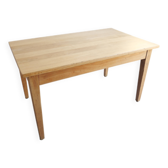 Table de ferme en chêne rénovée