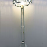 Italian mid-century rattan floor lamp, 1950s