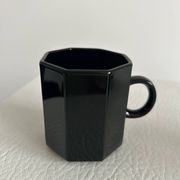 Vintage ESSO coffee set – 1970s – black ceramic