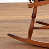 Vintage Windsor rocking chair 1950s