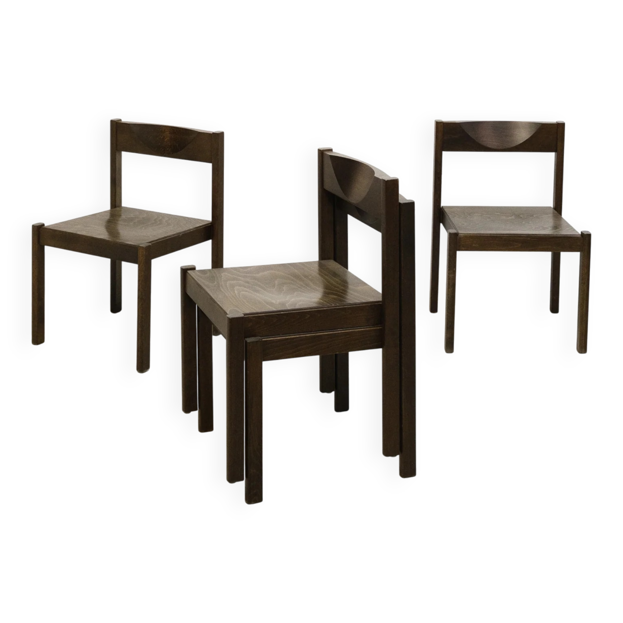 Set de 4 chaises Santo par Edlef Bandixen pour Dietiker 1960s