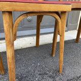 Set of 3 vintage chairs baumann 1960