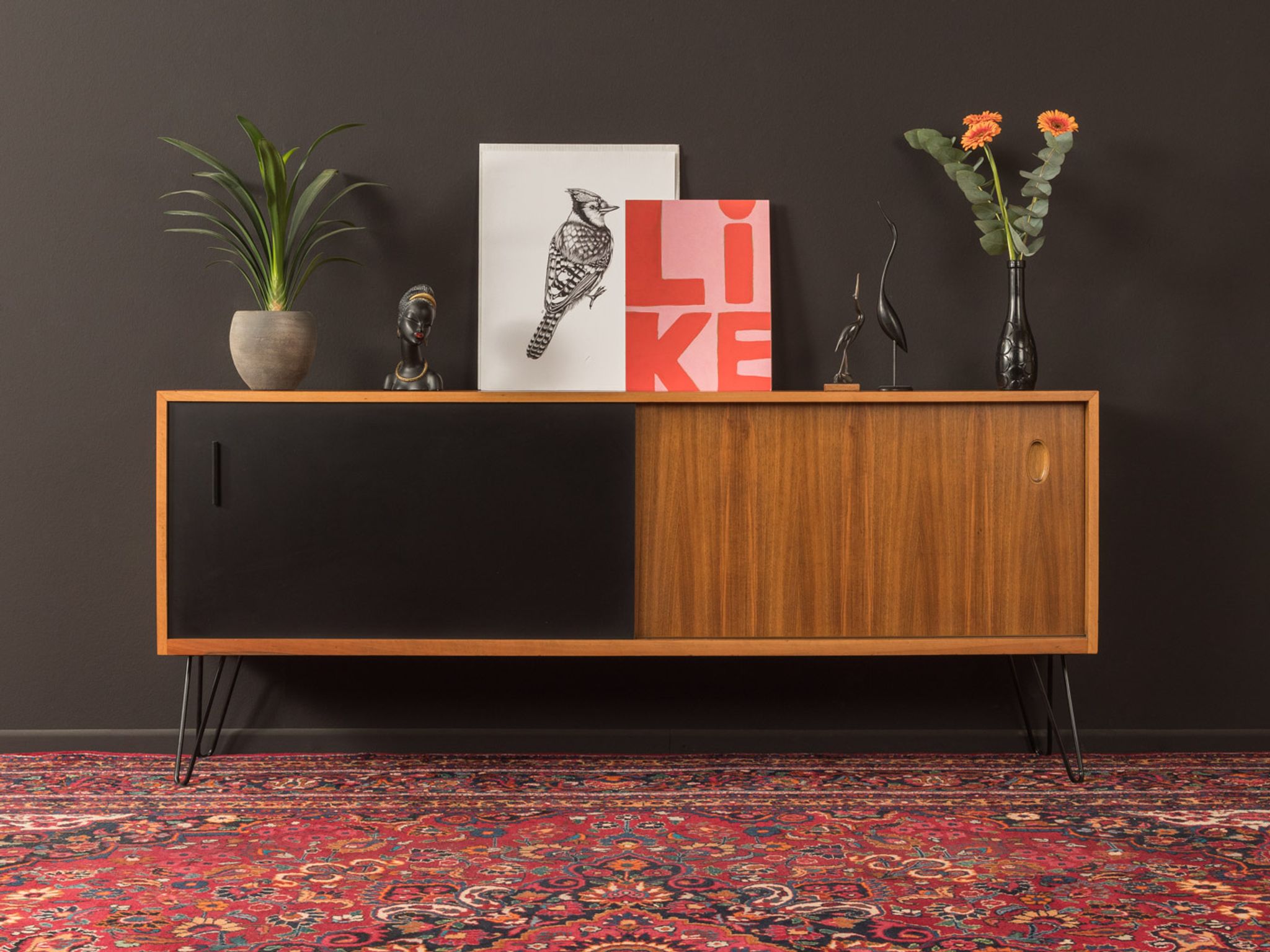 Sideboard par WK Möbel des années 1950