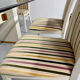 6 chaises design thonet gebruder laquage craquelé années 80 vintage