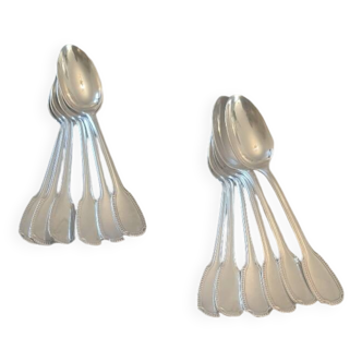 12 small Christofle spoons