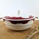Digoin Sarreguemines soup tureen in earthenware – vintage vegetable dish