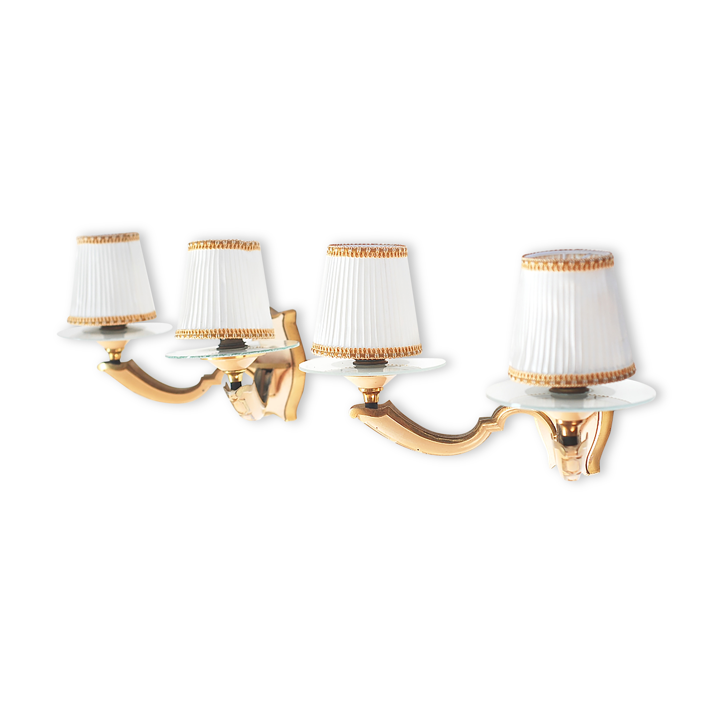 Pair of 40s wall lights