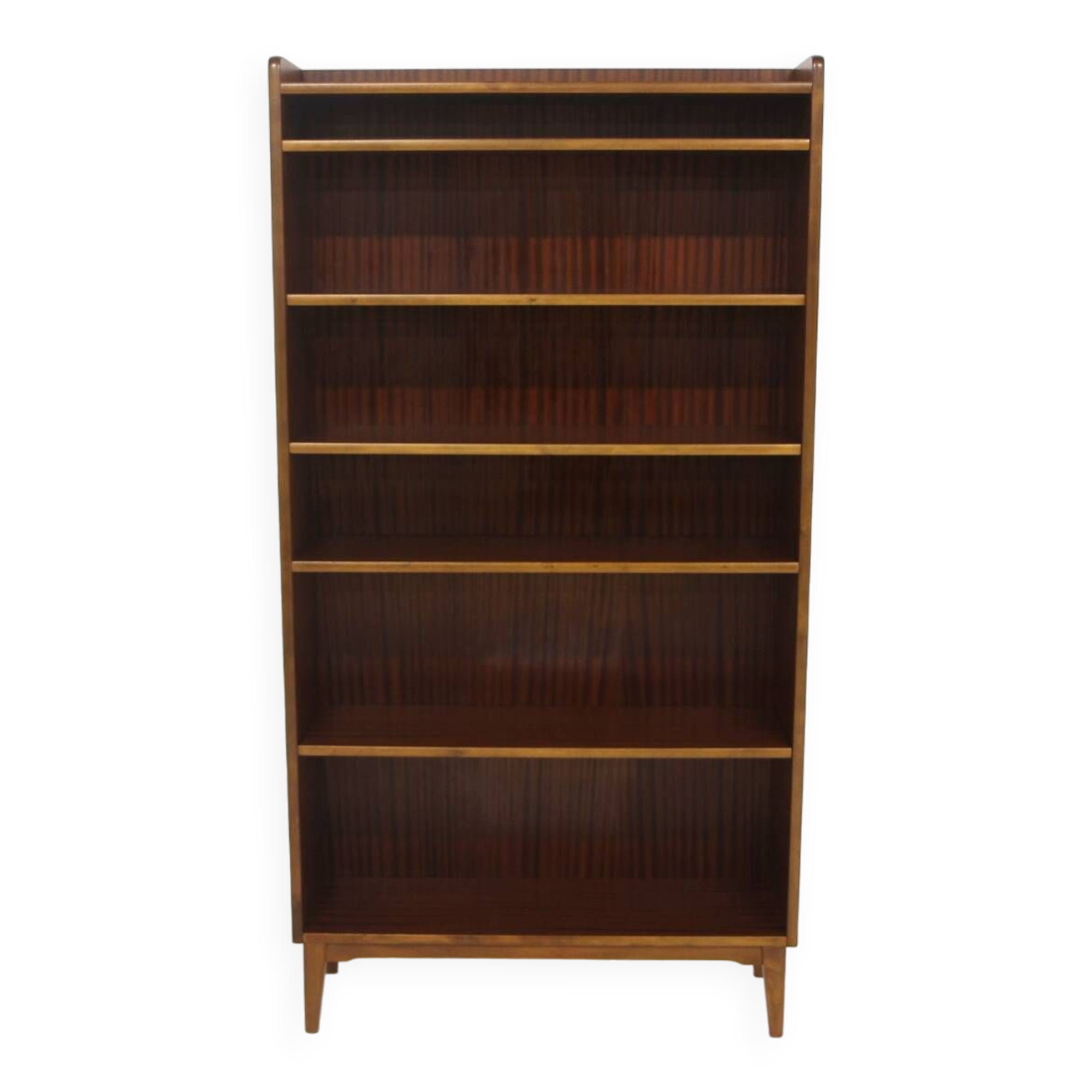 Scandinavian mahogany bookcase, Sweden, 1960