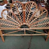 Rattan headboard