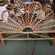 Rattan headboard
